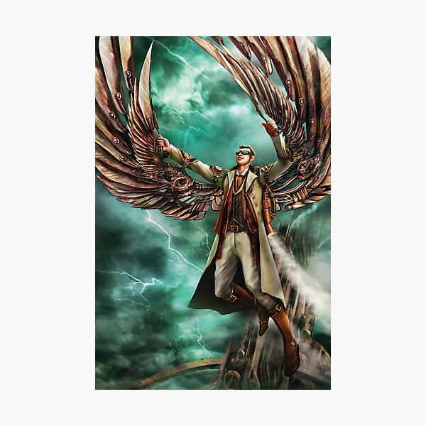 On Copper Wings Photographic Print