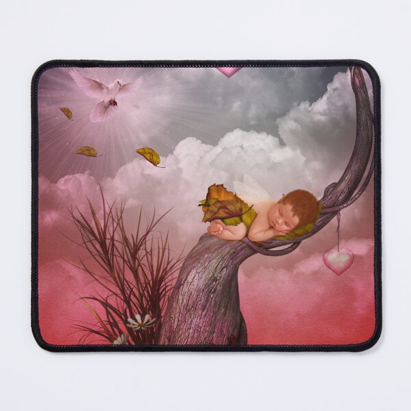 Item preview, Cute sleeping fairy baby. designed and sold by nicky2342.