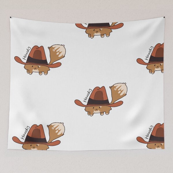 Item preview, Howdy Partner Cowboy Cat | Funny Cowboy Cat | YeeHaw Cat  designed and sold by JadedLilacsArt.