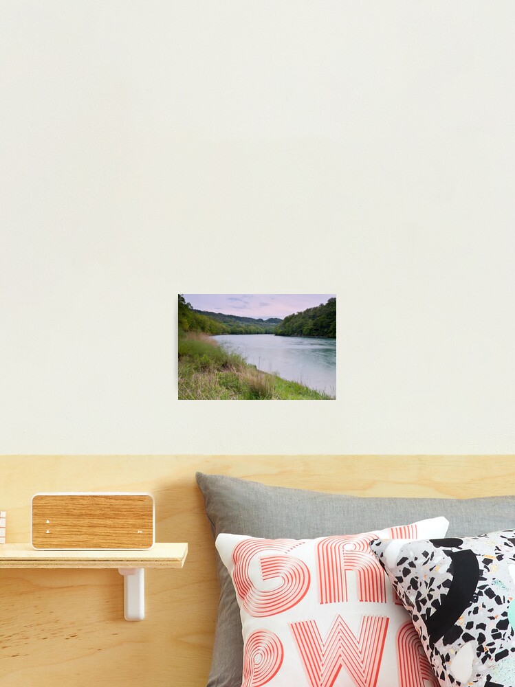 Thumbnail 1 of 3, Photographic Print, Wind at dusk on the Rhone river designed and sold by patmo.