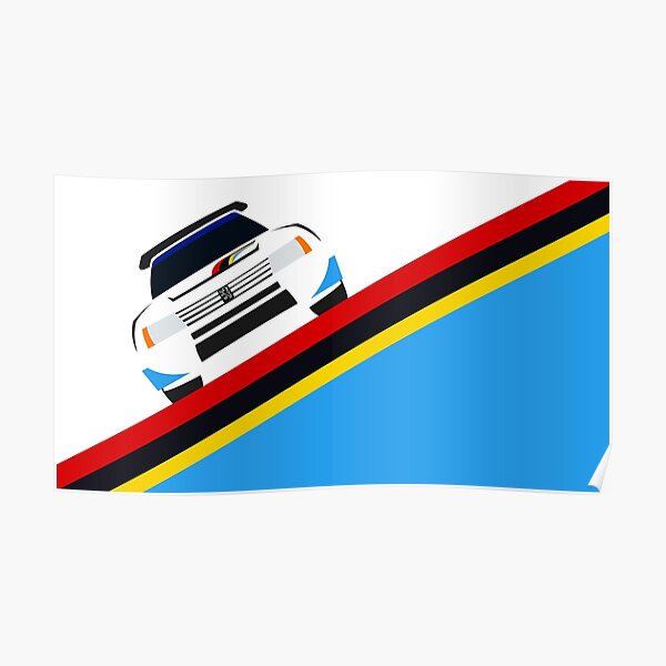 Peugeot 205 TI6 Poster