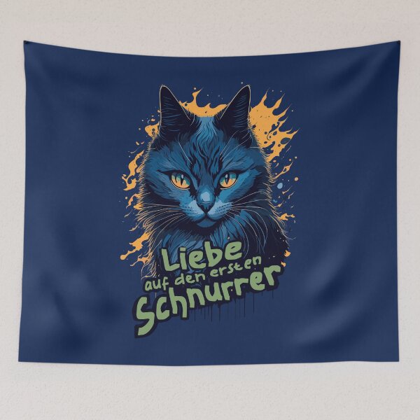 Item preview, Liebe auf den ersten Schnurrer designed and sold by IcalsaidArt.