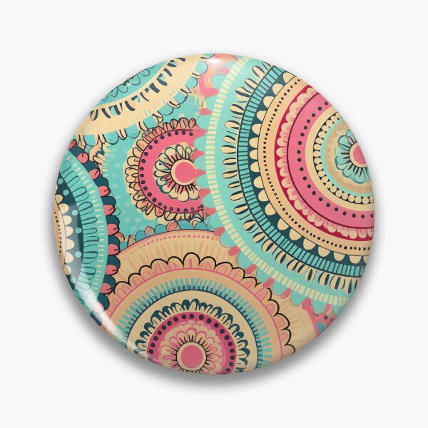 Item preview, A bright circles pattern.  designed and sold by TogetherDshop.