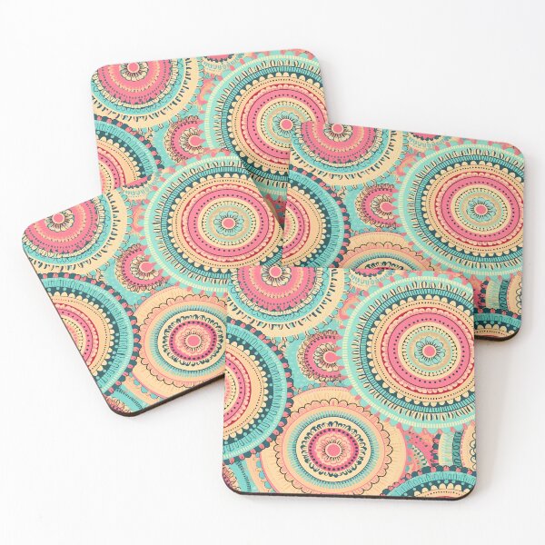 Item preview, A bright circles pattern.  designed and sold by TogetherDshop.