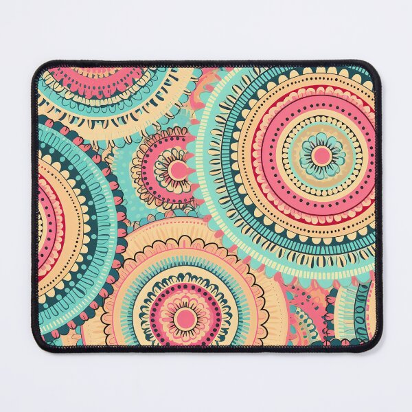 Item preview, A bright circles pattern.  designed and sold by TogetherDshop.