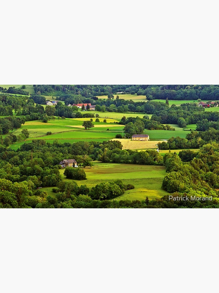 French rural landscape in Haute Savoie by patmo