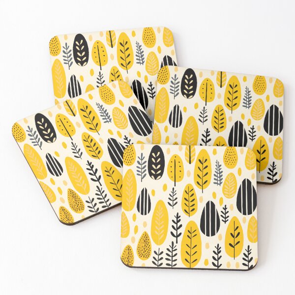 Item preview, Yellow and black pattern designed and sold by TogetherDshop.