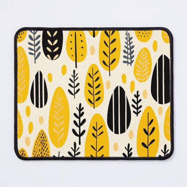 Item preview, Yellow and black pattern designed and sold by TogetherDshop.