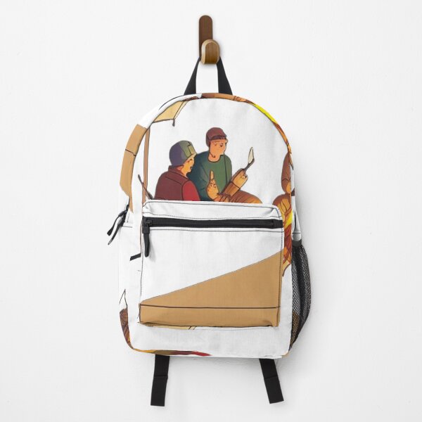 Item preview, A group of campers sits around a campfire 	 designed and sold by piluujulus.