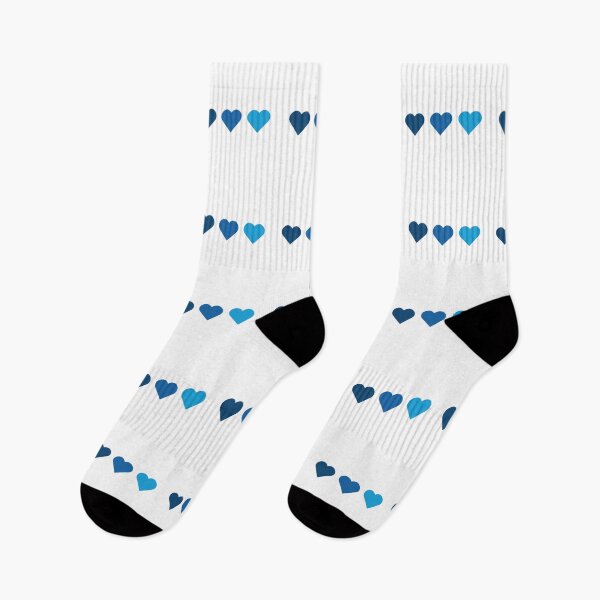 Item preview, 3 blue hearts, Three blue hearts, Three hearts in a line designed and sold by VELLTOdesign.