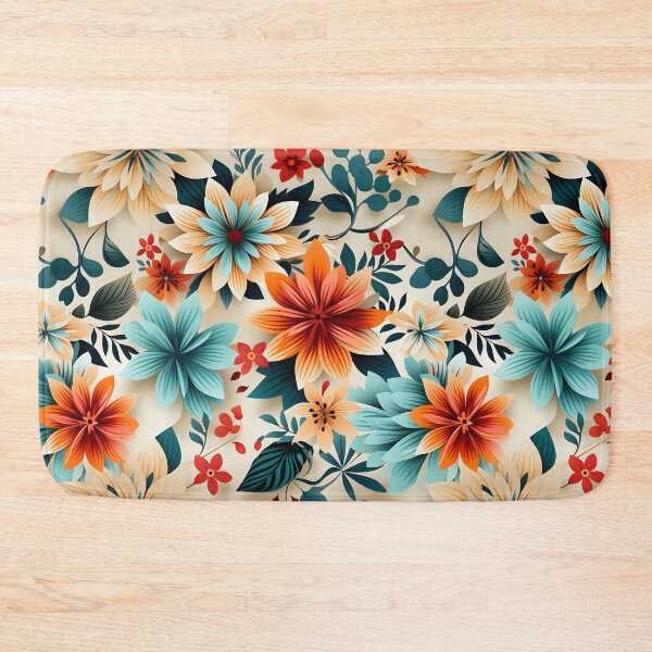 Item preview, Geometric Floral Fusion [Large] designed and sold by dinkeydonkey.