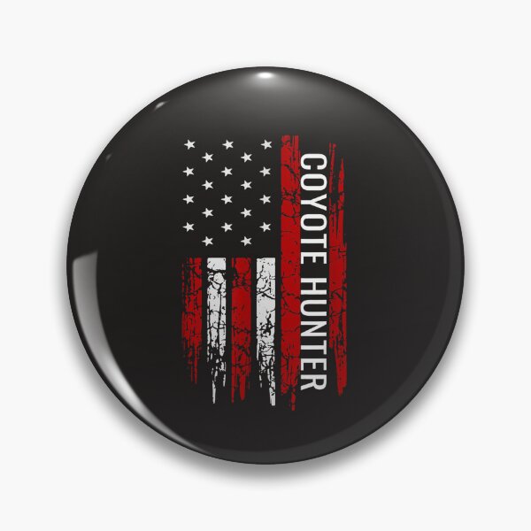 Item preview, Coyote Hunting American USA Flag Predator Hunter  designed and sold by MelissaBrownf.