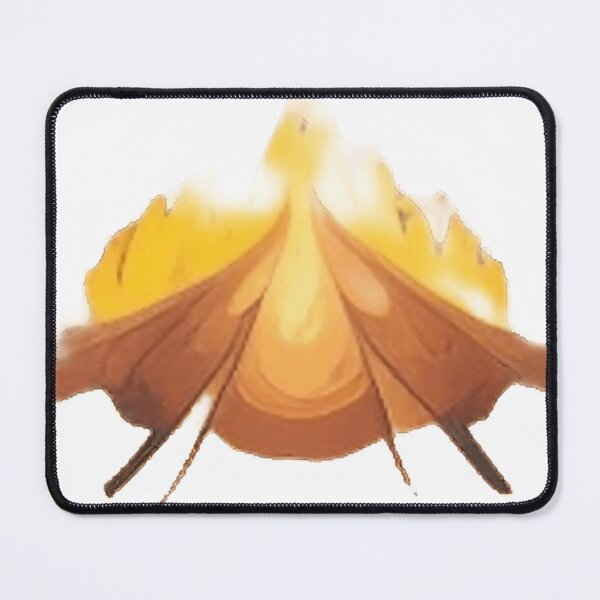 Item preview, A group of campers sits around a campfire 	 designed and sold by miyarumamkaw.