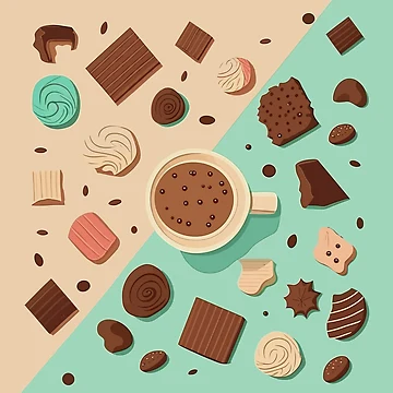 Artwork thumbnail, Choco Pattern by Amir Faysal