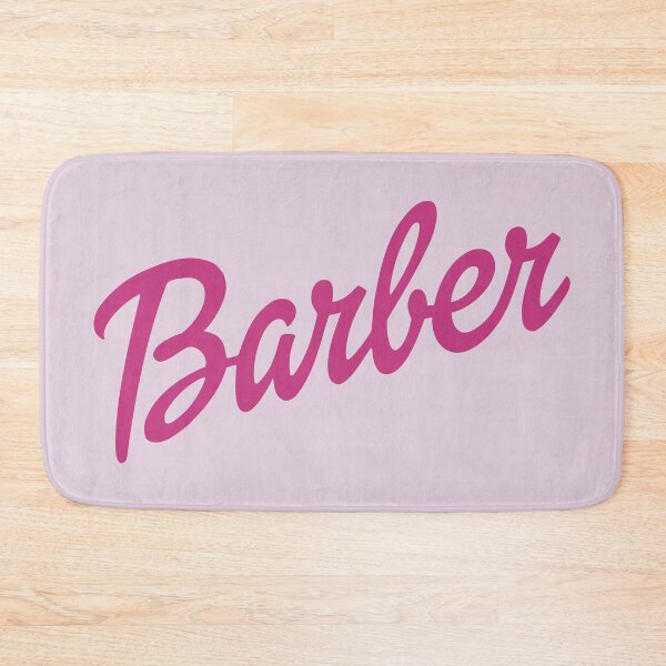 Item preview, Barber text in magenta designed and sold by gayishdesign.