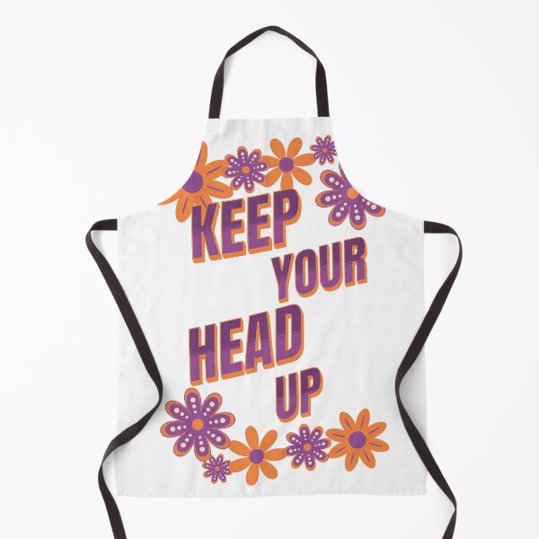 Item preview, Keep your head up - uplifting & inspiring quote designed and sold by CyberWindow.