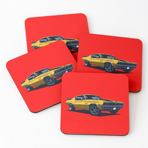 Item preview, American muscle car retro style designed and sold by TheBlackCircle.