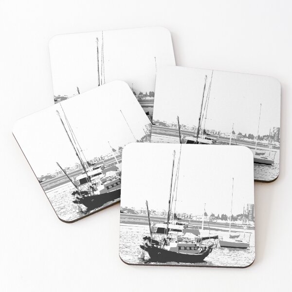 Item preview, The Boats at Anchor! designed and sold by Mickangelhere.