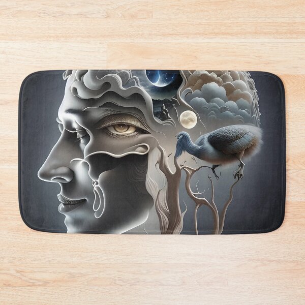 Item preview, Inner Infinity of the Cosmic Brain Surreal Art designed and sold by artmanikin.