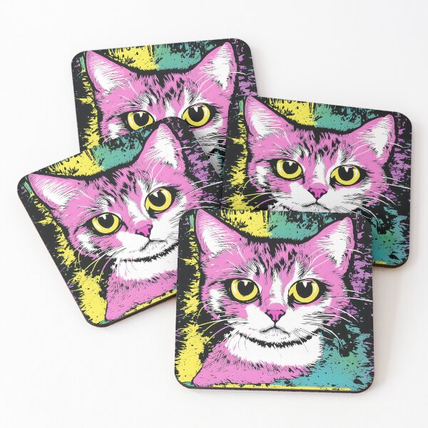 Item preview, ''Cat, digital painting, comics style'' designed and sold by OsvaldoRamosArt.