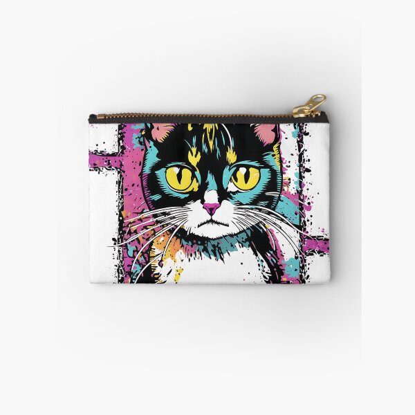 Item preview, ''Cat, digital painting, comics style'' designed and sold by OsvaldoRamosArt.