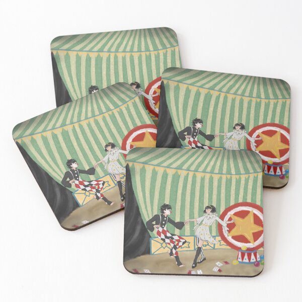 Item preview, Dancing Clowns in Tent designed and sold by NekoBat666.