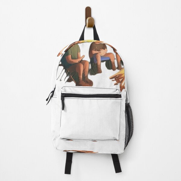 Item preview, A group of campers sits around a campfire 	 designed and sold by piluujulus.