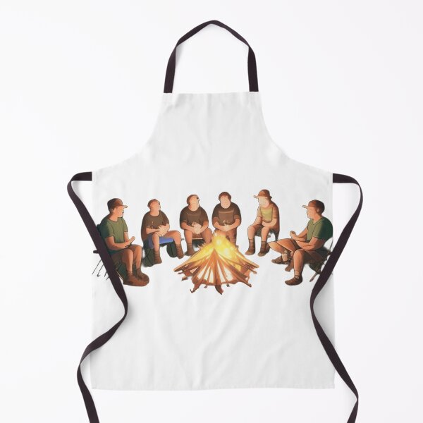 Item preview, A group of campers sits around a campfire designed and sold by piluujulus.