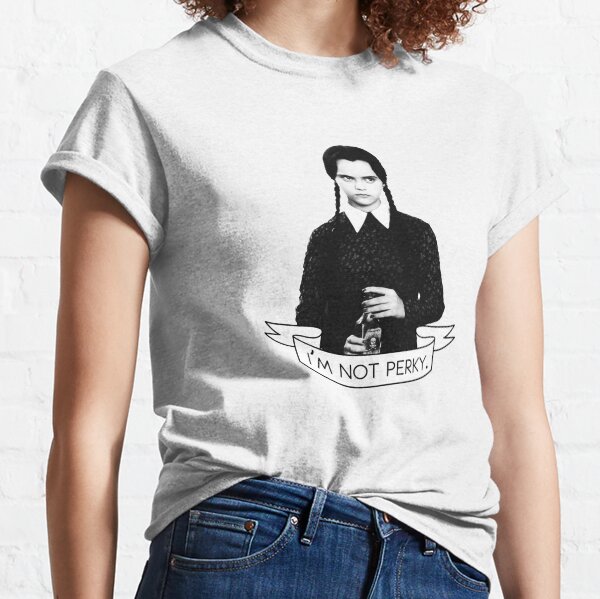 wednesday addams - i'm not perky Classic T-Shirt