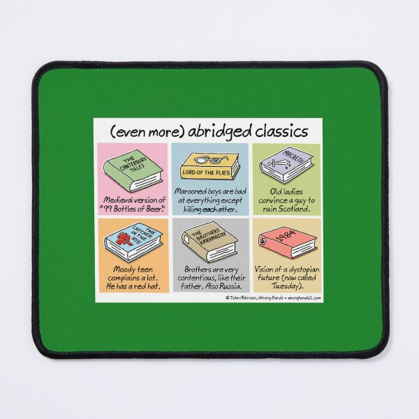 Item preview, (even more) abridged classics Greeting Card 	 designed and sold by gdbjuguw48.