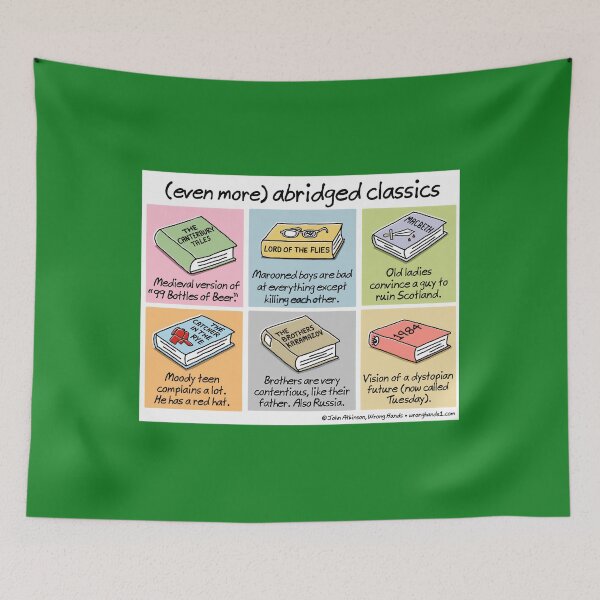 Item preview, (even more) abridged classics Greeting Card 	 designed and sold by gdbjuguw48.