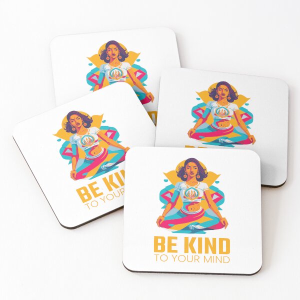 Item preview, Be Kind to Your Mind | Yoga Quotes designed and sold by Designs By Johnny J.