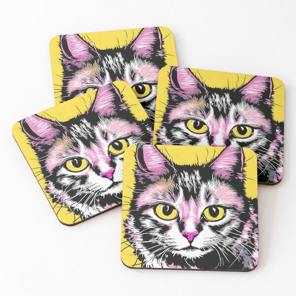 Item preview, ''Cat, digital painting, comics style'' designed and sold by OsvaldoRamosArt.