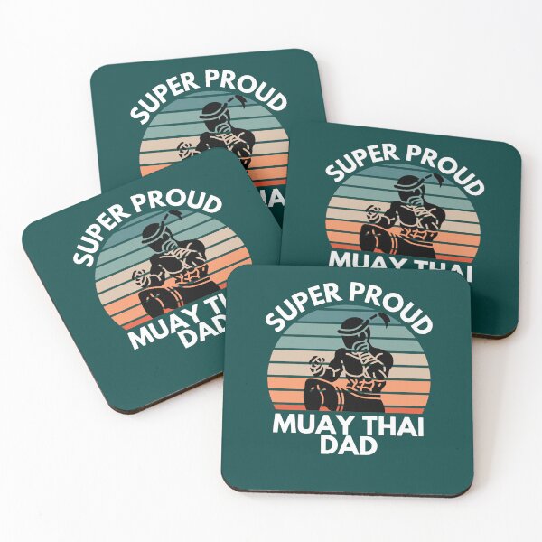 Item preview, Super Proud Muay Thai Dad, Muay Thai Dad Gifts designed and sold by ManfredMoore.