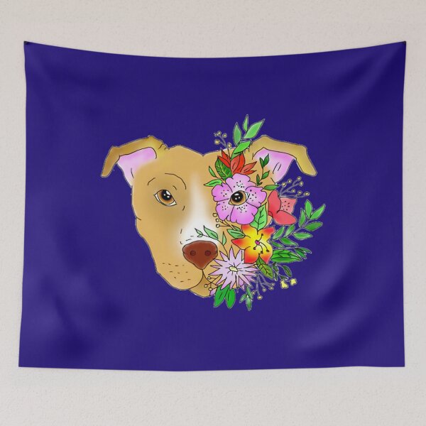 Item preview, Flower Pitbull - Transparent background 	 	 designed and sold by cuahcwtucph9.