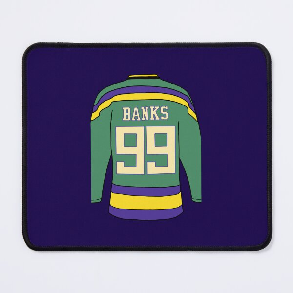 Item preview, Banks Mighty Ducks Jersey 	 	 designed and sold by rduydmyxtqv81.