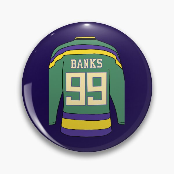 Item preview, Banks Mighty Ducks Jersey 	 	 designed and sold by rduydmyxtqv81.
