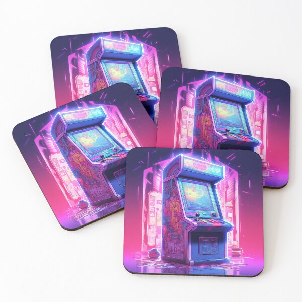 Item preview, Arcade Retro Juegos Neón designed and sold by jonathaNDuer.