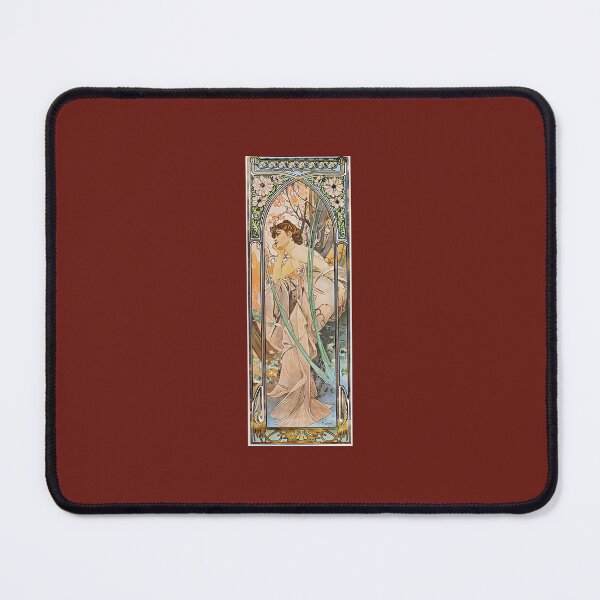 Item preview, Alphonse Mucha - Evening Reverie iPhone Case 	 designed and sold by qbdzcfwrtxc67.