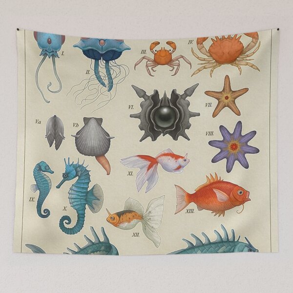 Item preview, Marine Life from Kanto Poster designed and sold by tiara-Sathori.