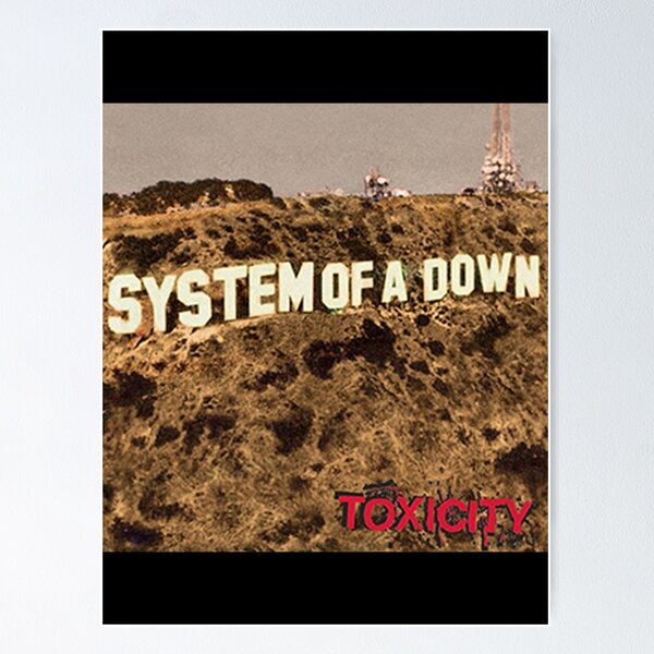 toxicity (soad) -edwena  System of a down, Vintage music posters