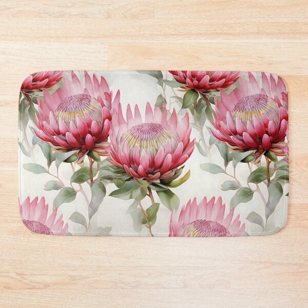 Item preview, King Protea Watercolour Tile-Art [Large] designed and sold by dinkeydonkey.