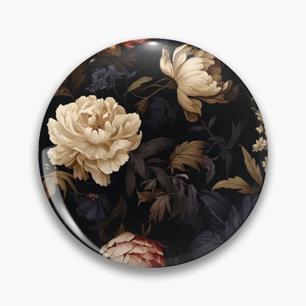 Item preview, White Rose Art Floral Pattern designed and sold by SpDesignsC.