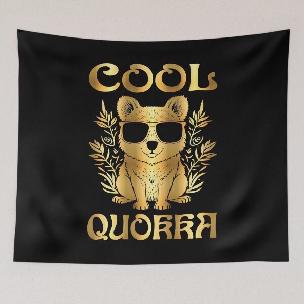 Item preview, Cool Quokka - Gold designed and sold by Soulemotion.