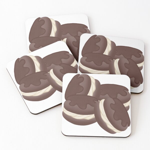 Item preview, Pies chocolate with white chocolate cream. designed and sold by Mibaibon.