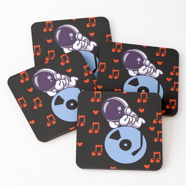 Item preview,  Astronaut play music    designed and sold by BroderiRolfson.