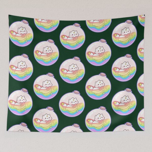 Item preview, Kawaii Snowglobe Cat, Pride, Pride Month  designed and sold by ashashreeViolet.