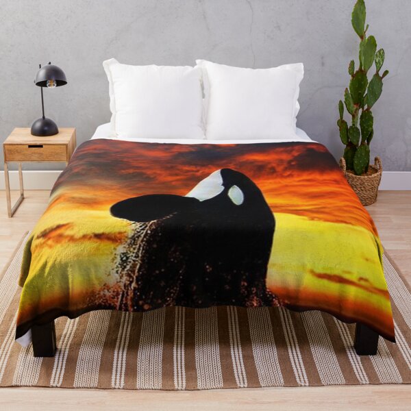 Item preview, orca sunset view designed and sold by Rounaldhambs.