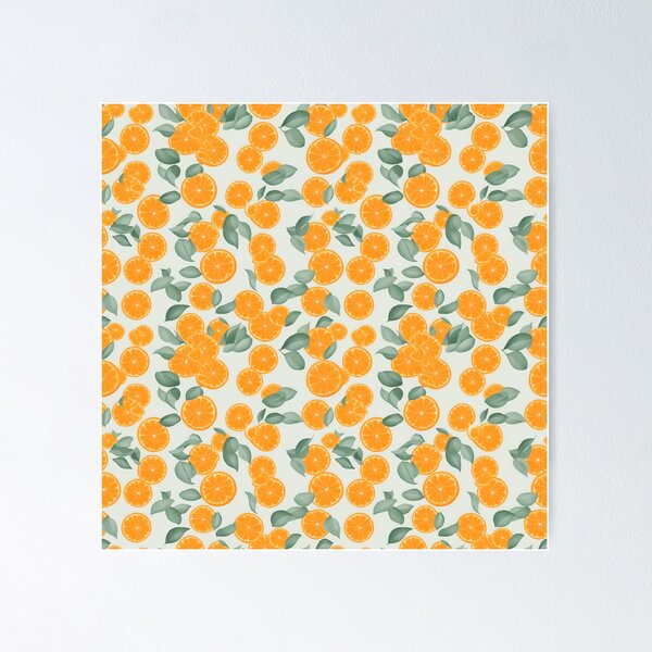 Item preview, Seamless Citrus Fruit slice Pattern designed and sold by kiyaansh16.