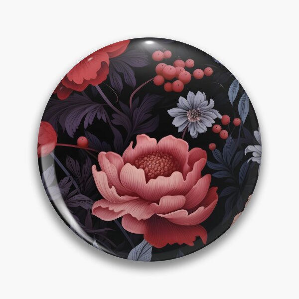Aperçu de l'œuvre Beau motif de fleurs et de baies de beaux-arts créée et vendue par SpDesignsC.